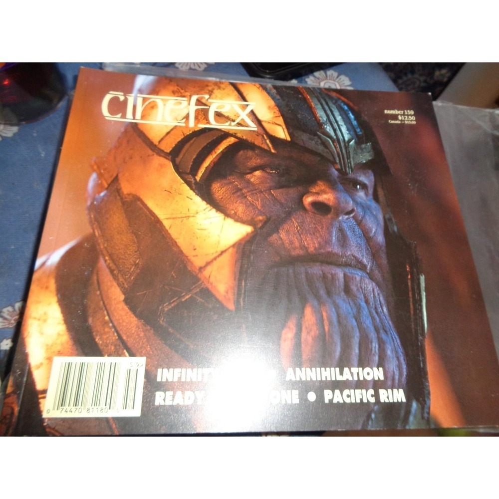 Cinefex Magazine 159 Infinity War Ready Player One Pacific Rim Annihilation